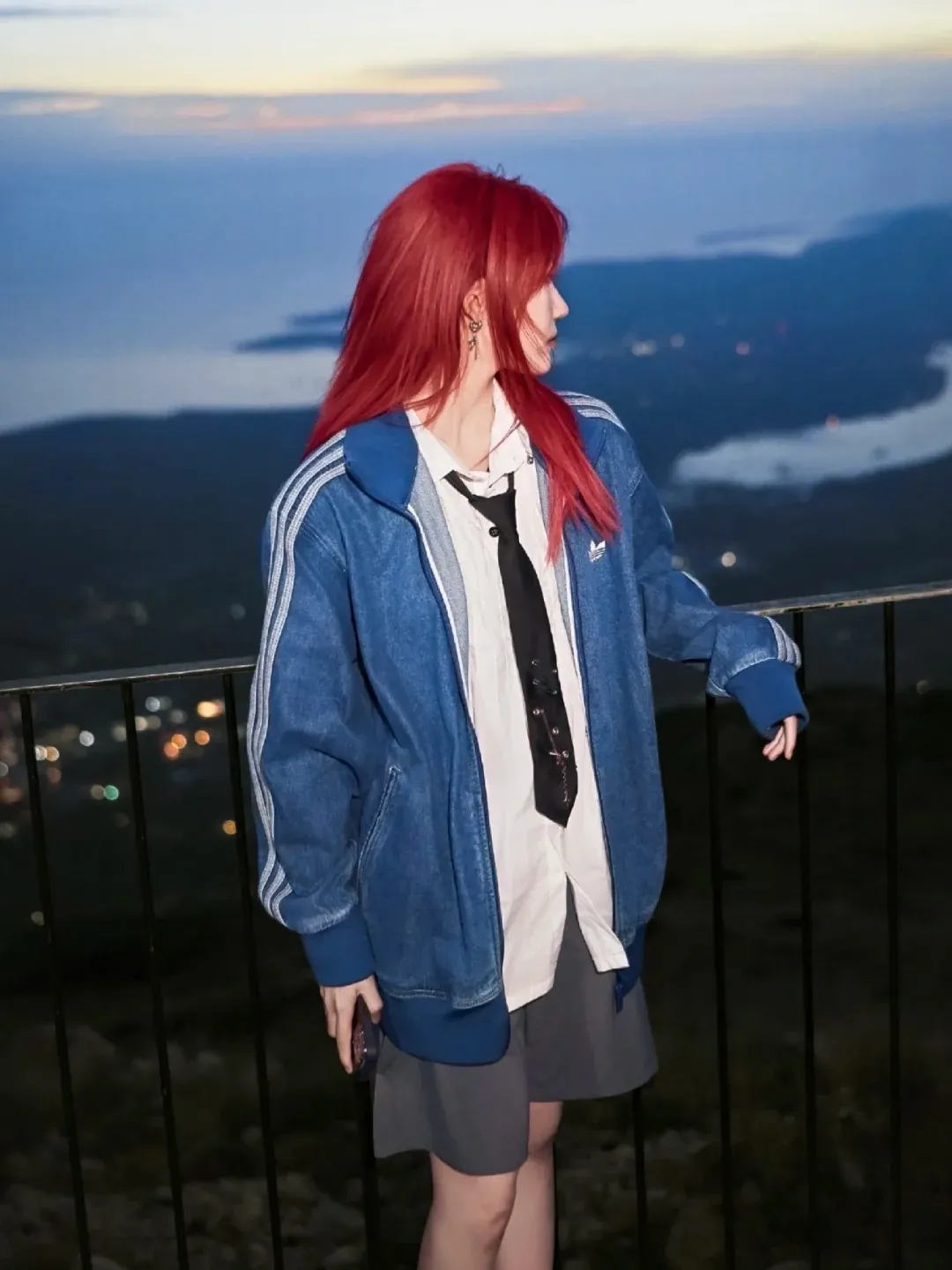 Adidas Originals Firebird Denim Track Jacket D20523027 — view 36