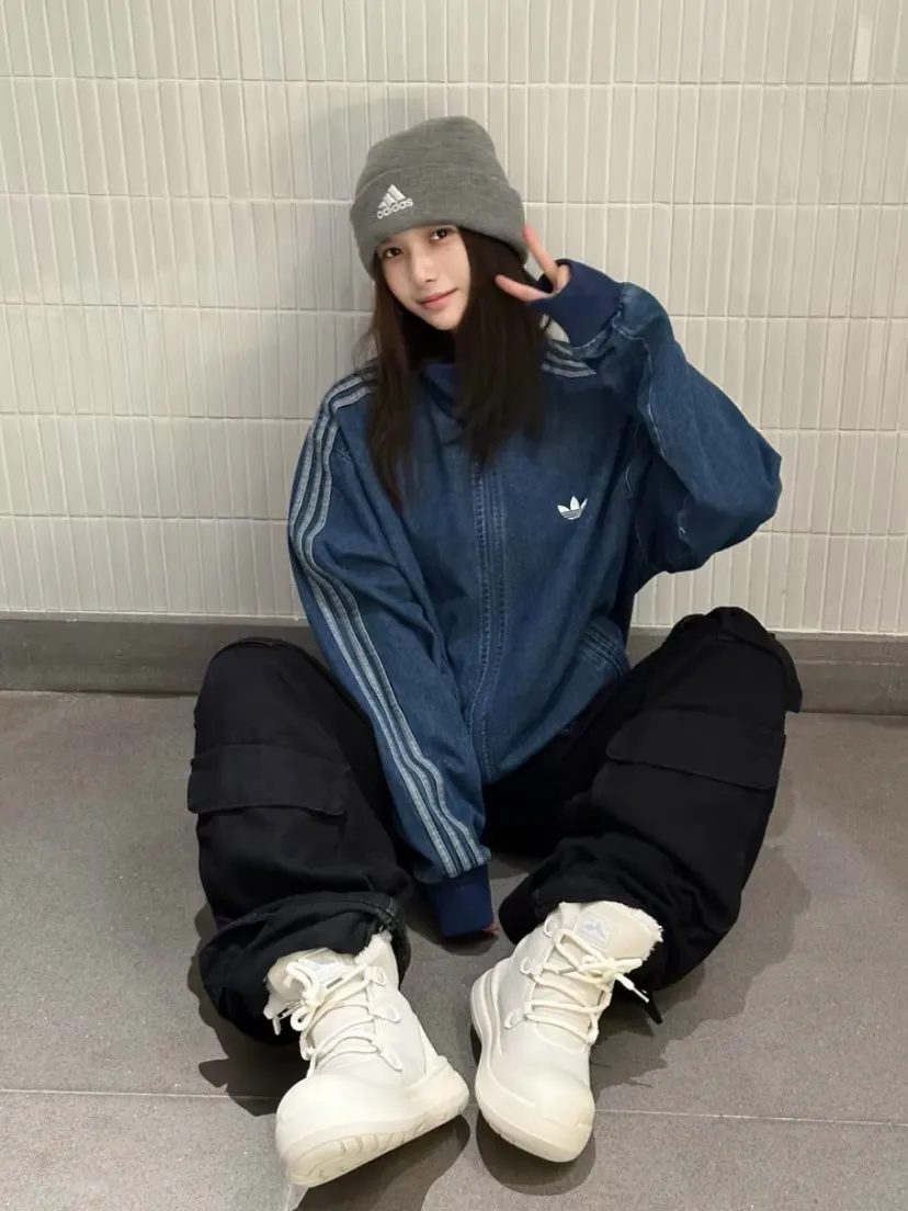 Adidas Originals Firebird Denim Track Jacket D20523027 — view 42