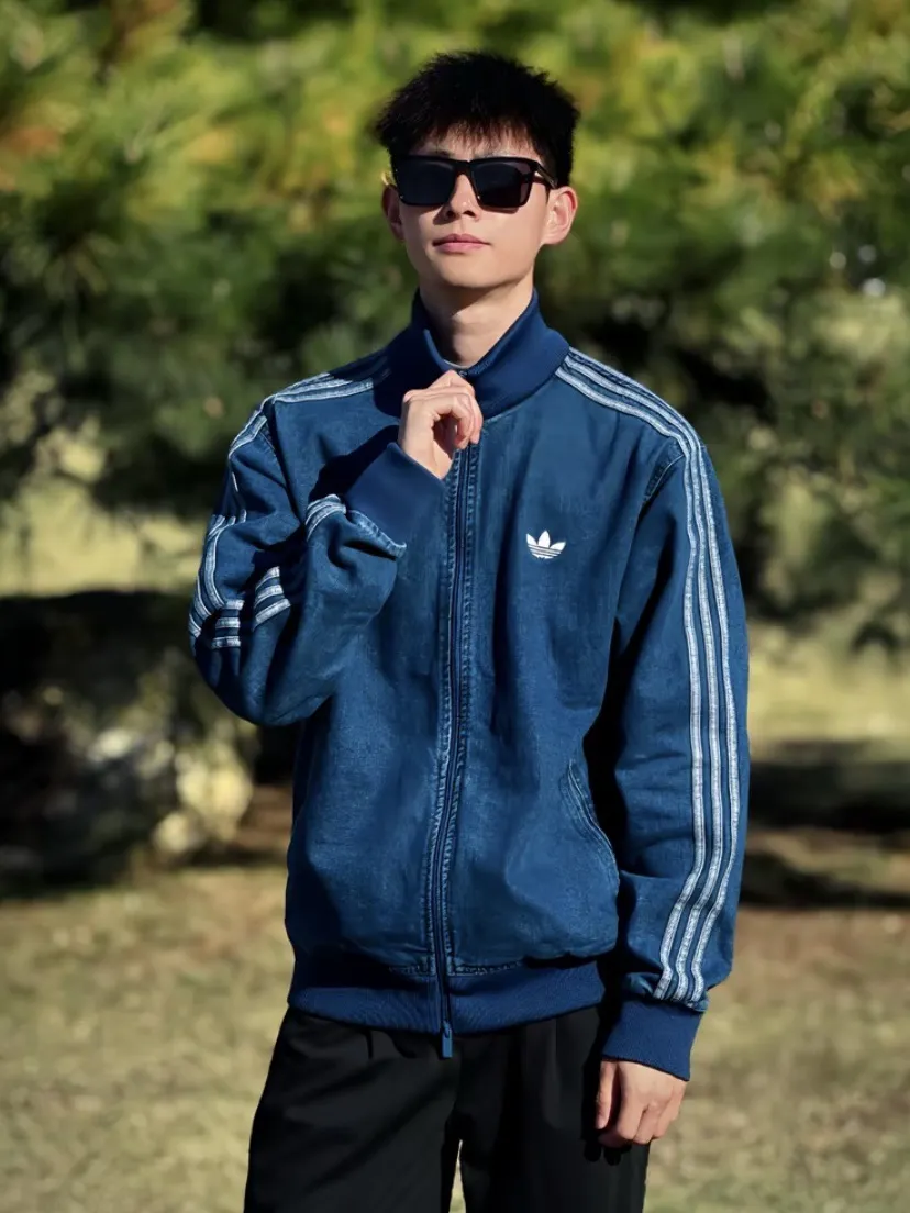 Adidas Originals Firebird Denim Track Jacket D20523027 — view 45