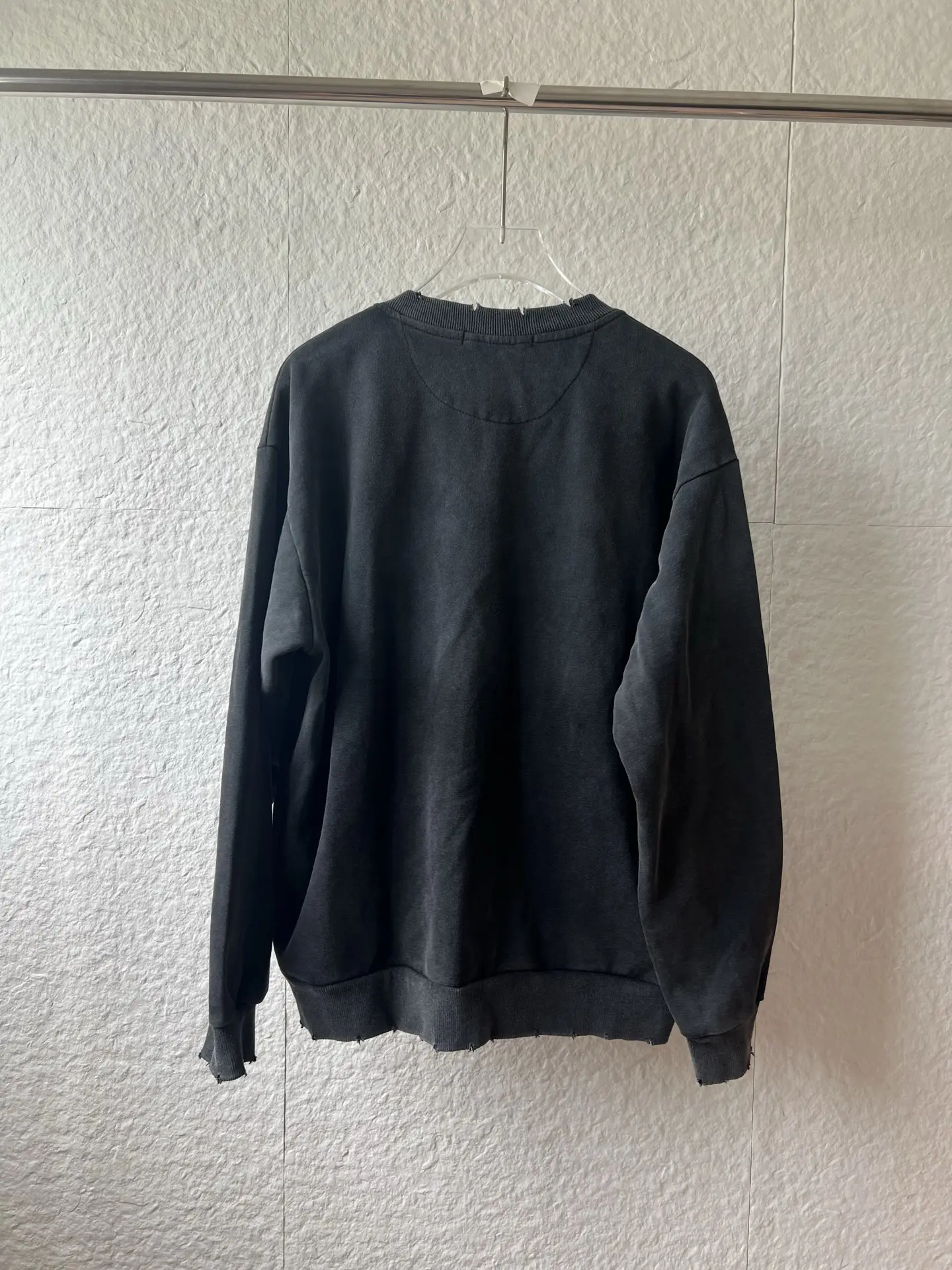 1996 Logo Distressed Zip-Up Sweatshirt D20522857 — view 6