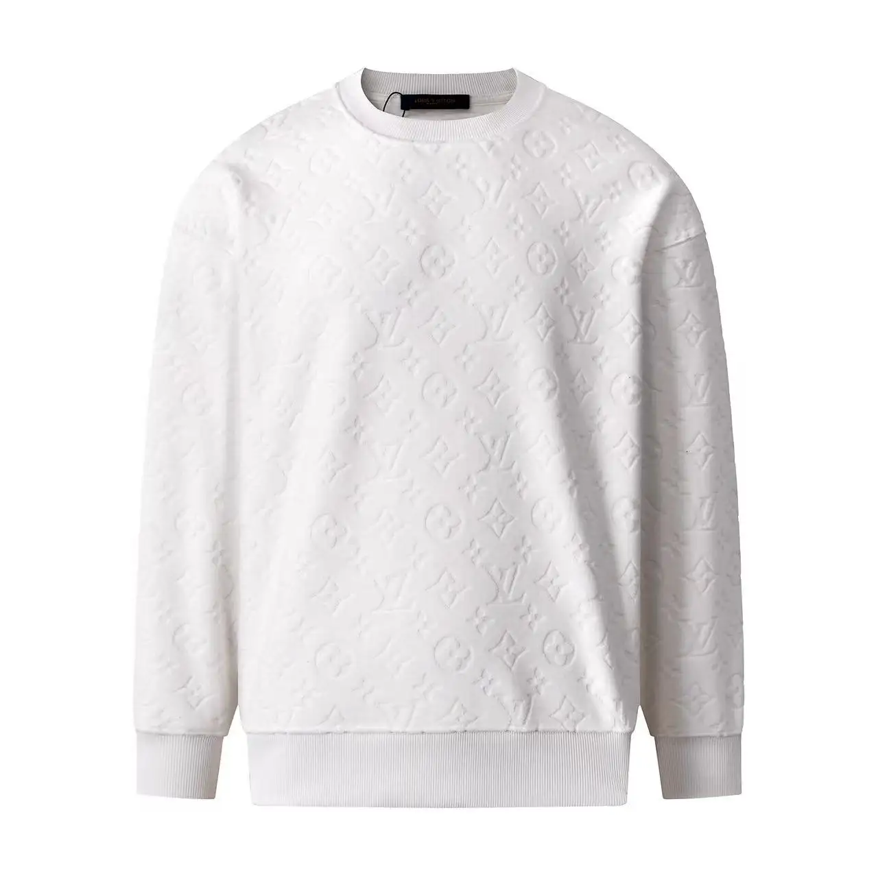 Monogram Jacquard Fleece-Lined Sweatshirt D21021641