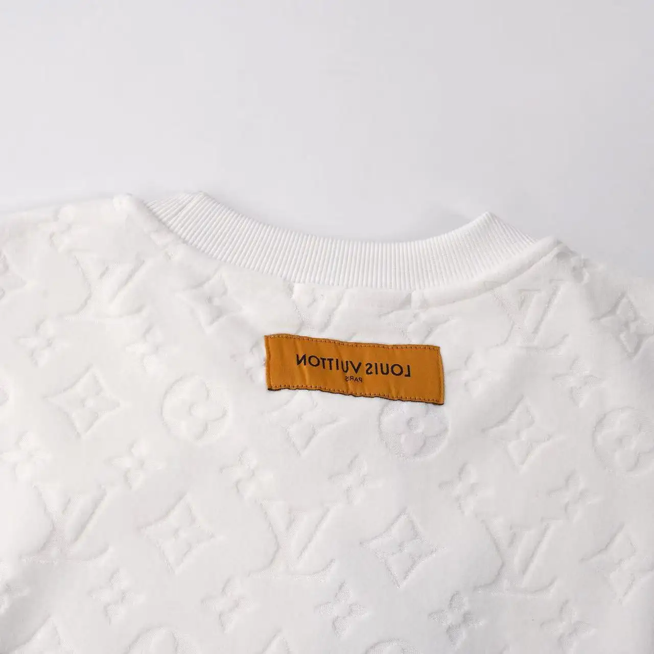 Monogram Jacquard Fleece-Lined Sweatshirt D21021641 — view 4