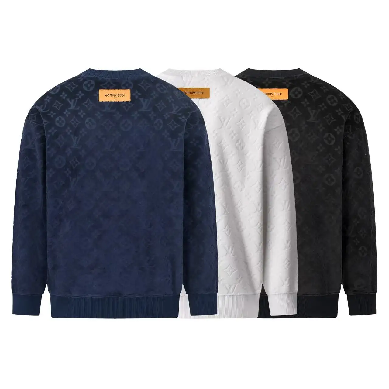 Monogram Jacquard Fleece-Lined Sweatshirt D21021639 — view 2