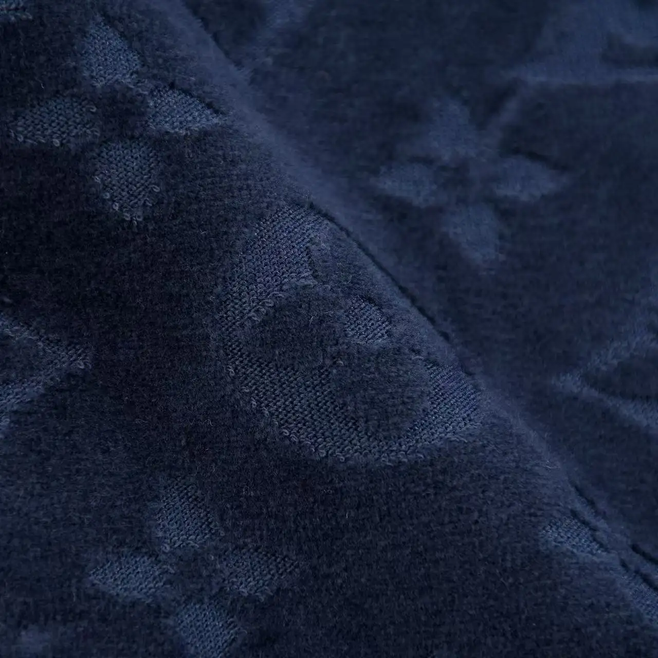 Monogram Jacquard Fleece Crew-Neck Sweatshirt D21021640 — view 8