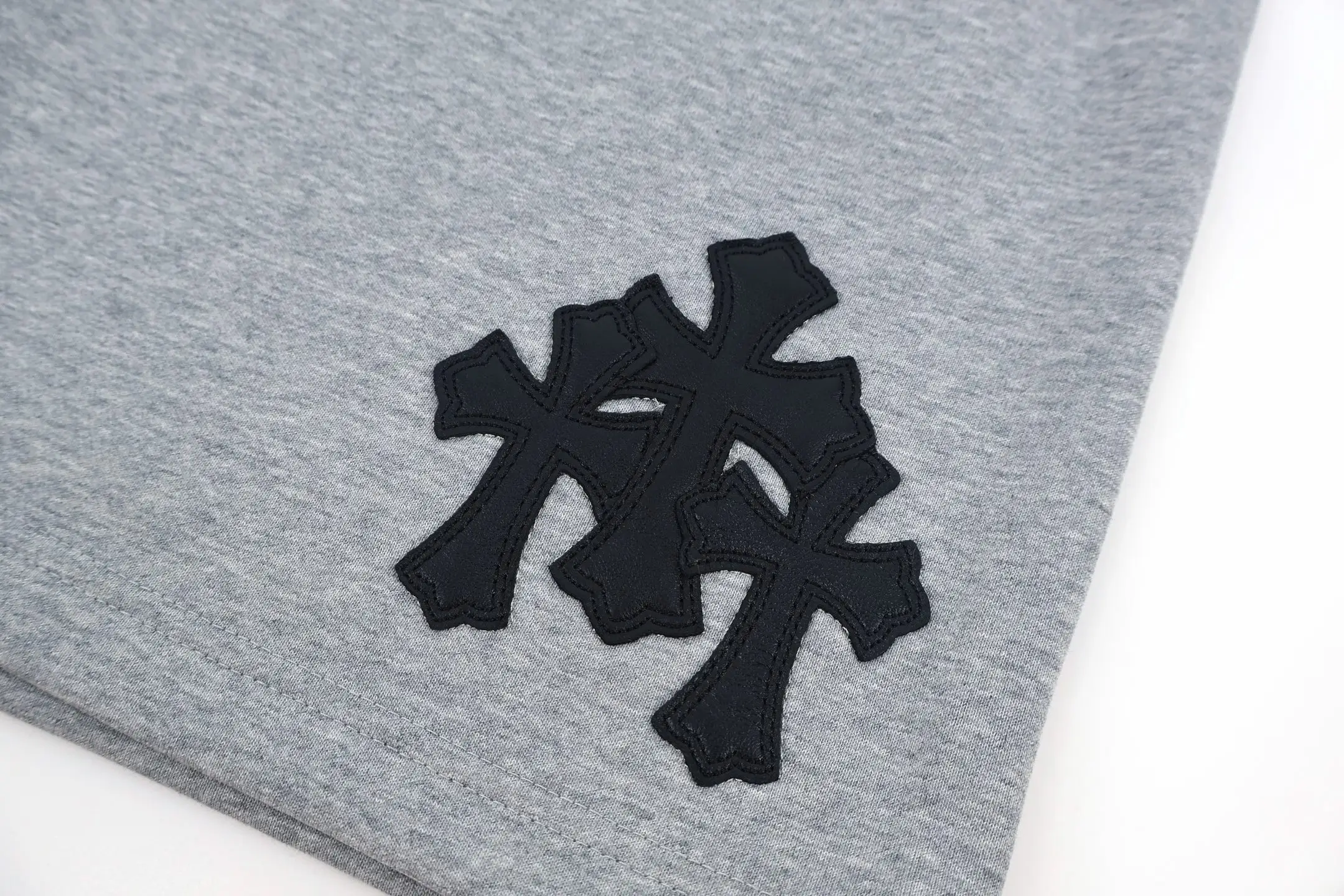 Cross Patch Cotton-Jersey Shorts D21021153 — view 6