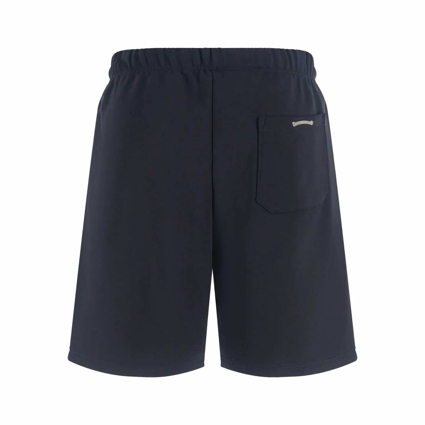 Leather Cross Patch Cotton Shorts D21021154 — view 2