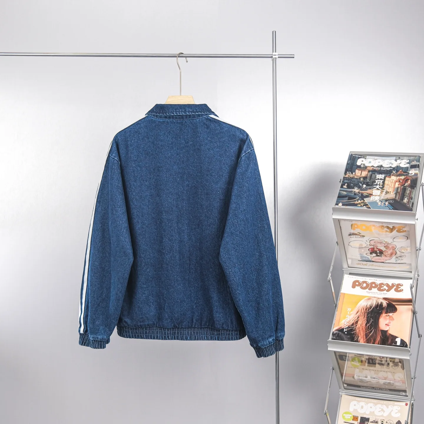 Firebird Denim Track Jacket D21023056 — view 3