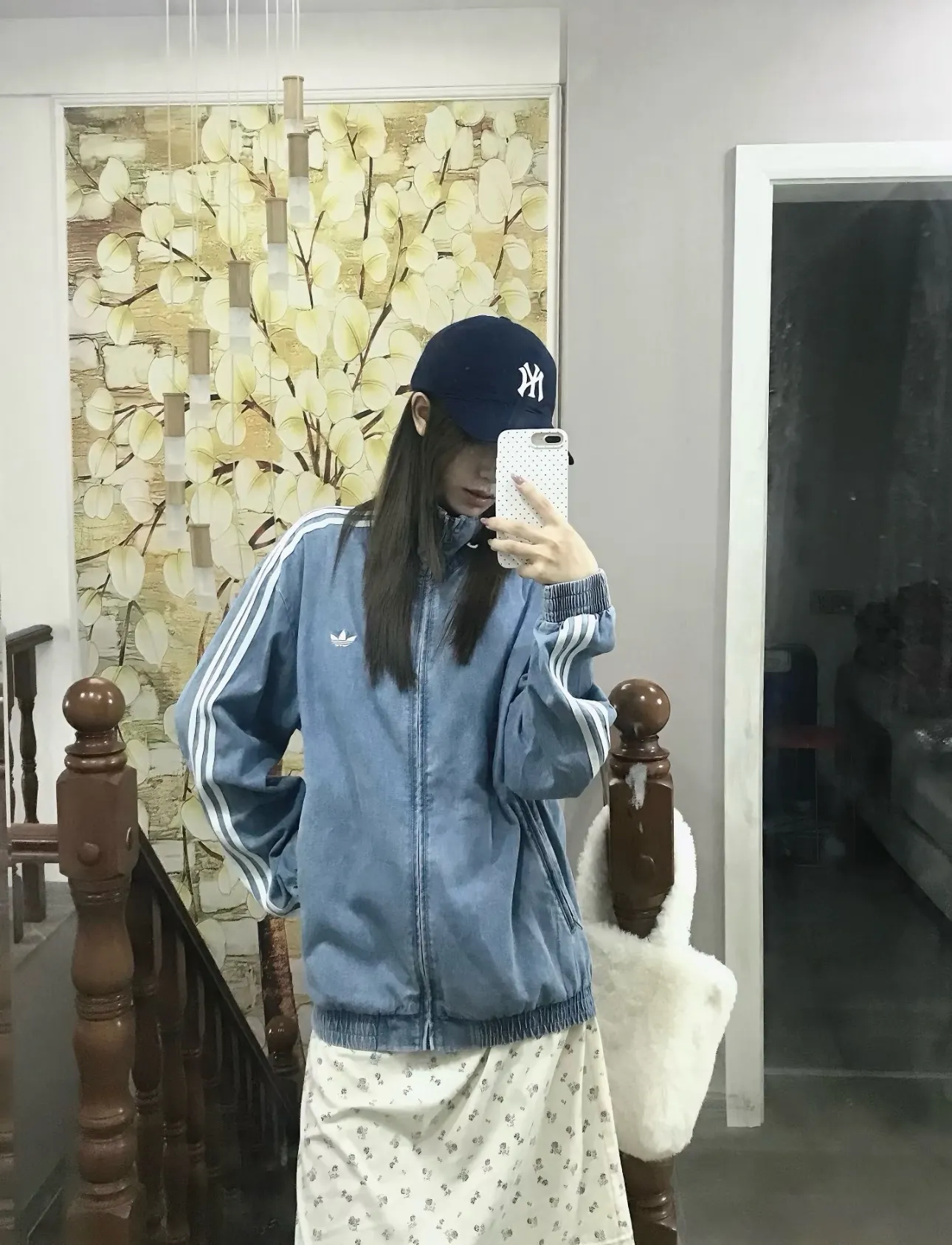 Adidas Originals Firebird Denim Track Jacket D21023055 — view 9
