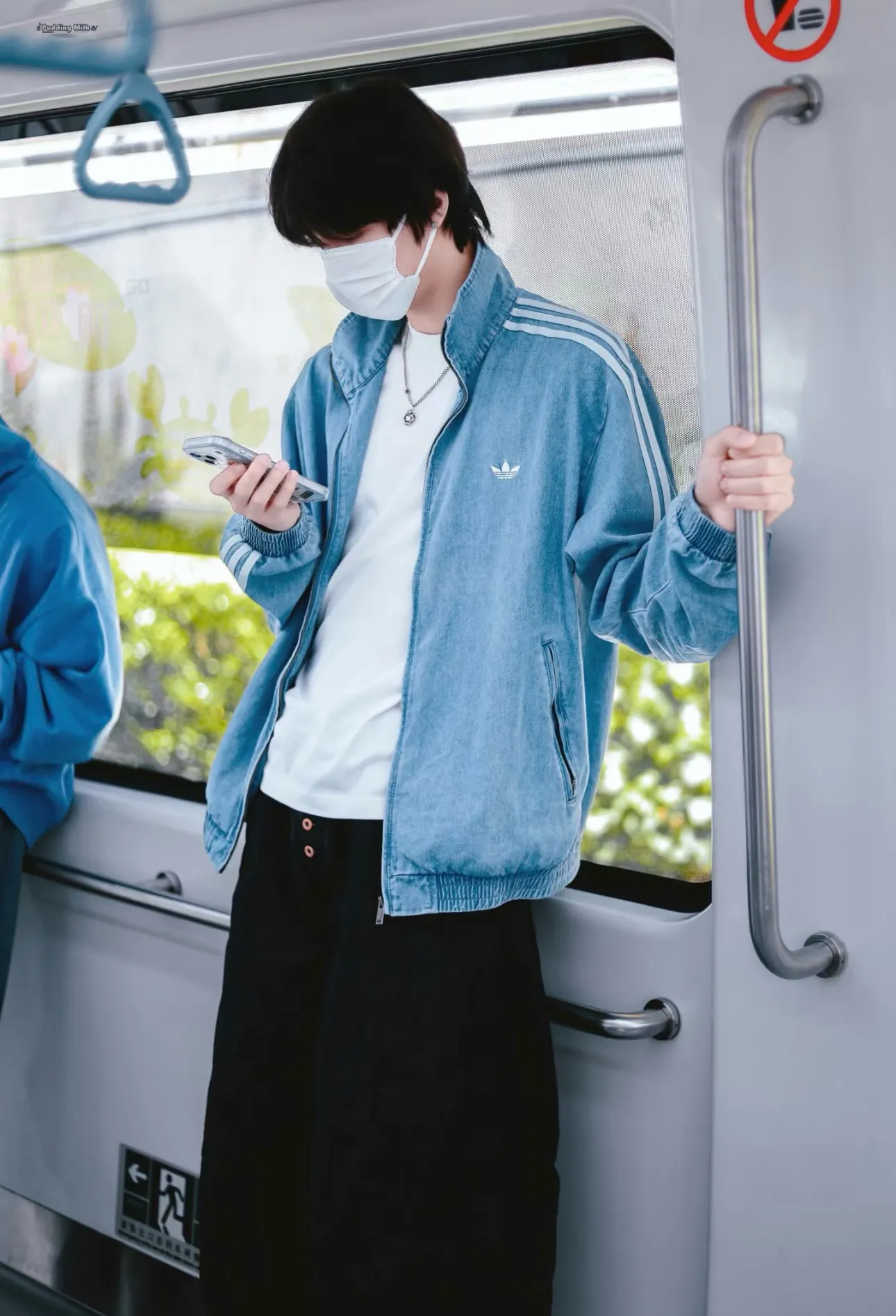 Adidas Originals Firebird Denim Track Jacket D21023055 — view 12