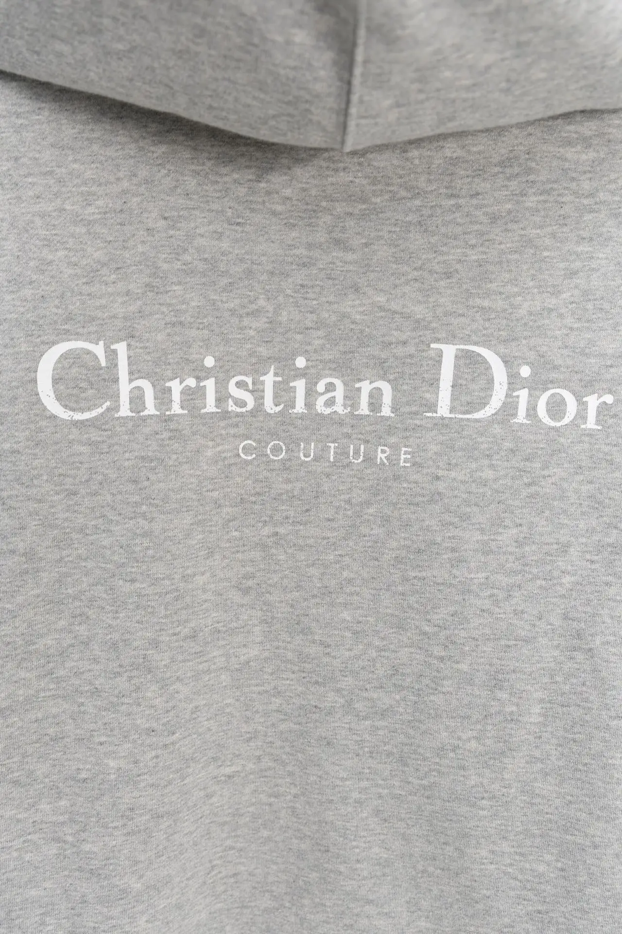 Logo-Embroidered Distressed Cotton-Jersey Hoodie D21021170 — view 6