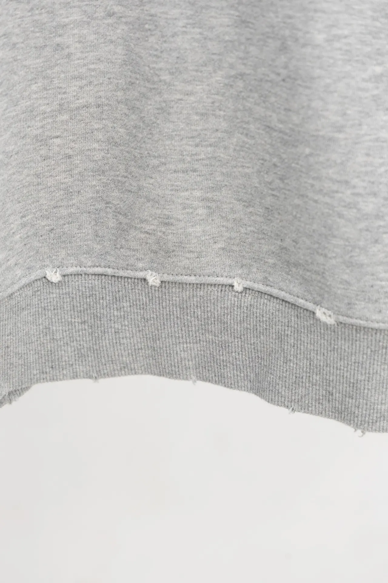 Logo-Embroidered Distressed Cotton-Jersey Hoodie D21021170 — view 10
