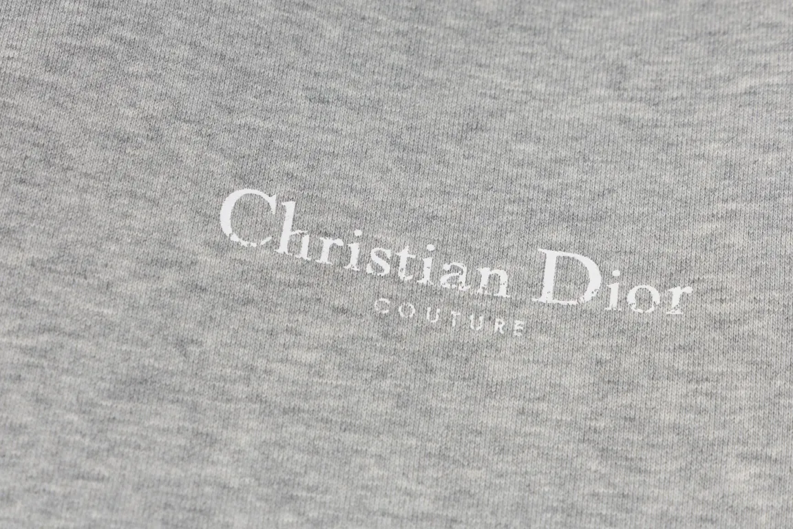 Logo-Embroidered Distressed Cotton-Jersey Hoodie D21021171 — view 7