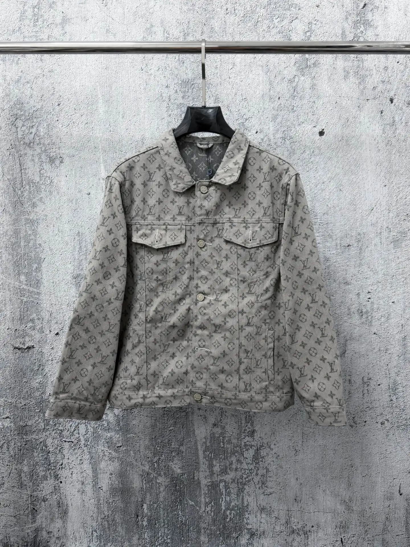 Monogram Washed Denim Jacket D21524762