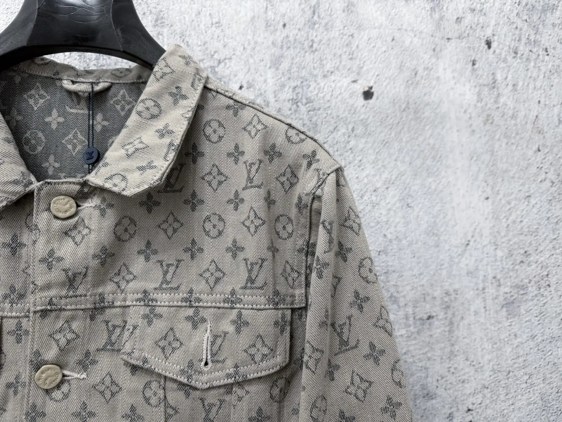 Monogram Washed Denim Jacket D21524762 — view 3