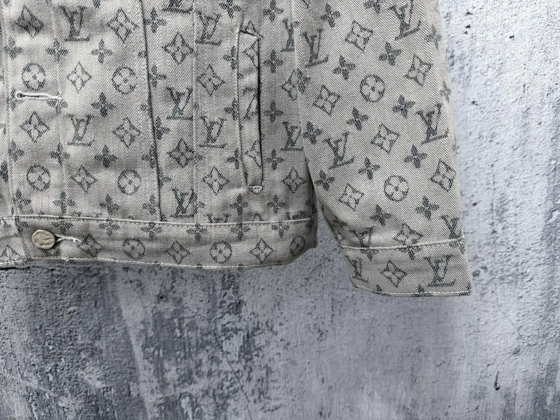 Monogram Washed Denim Jacket D21524762 — view 6
