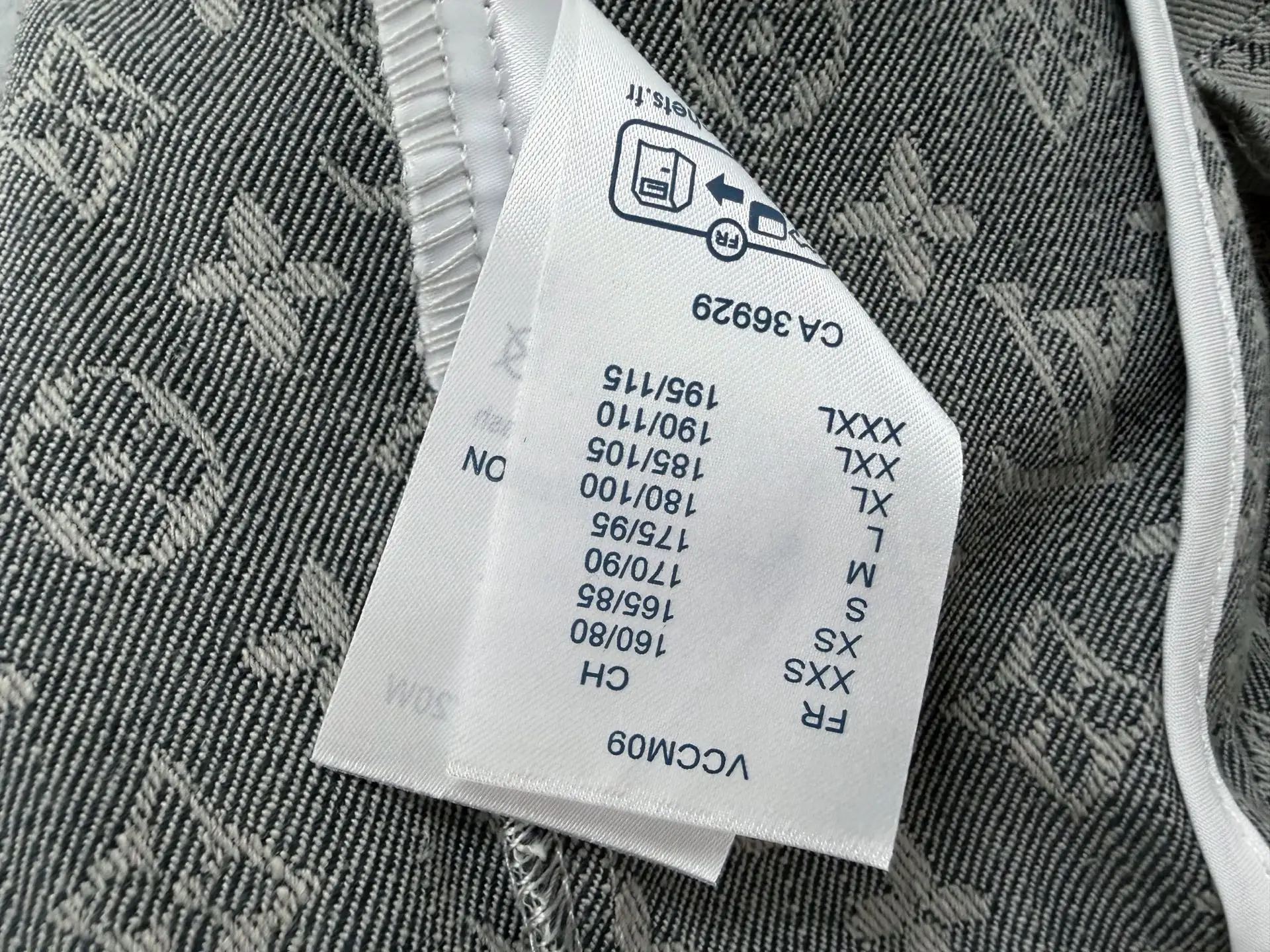 Monogram Washed Denim Jacket D21524762 — view 8