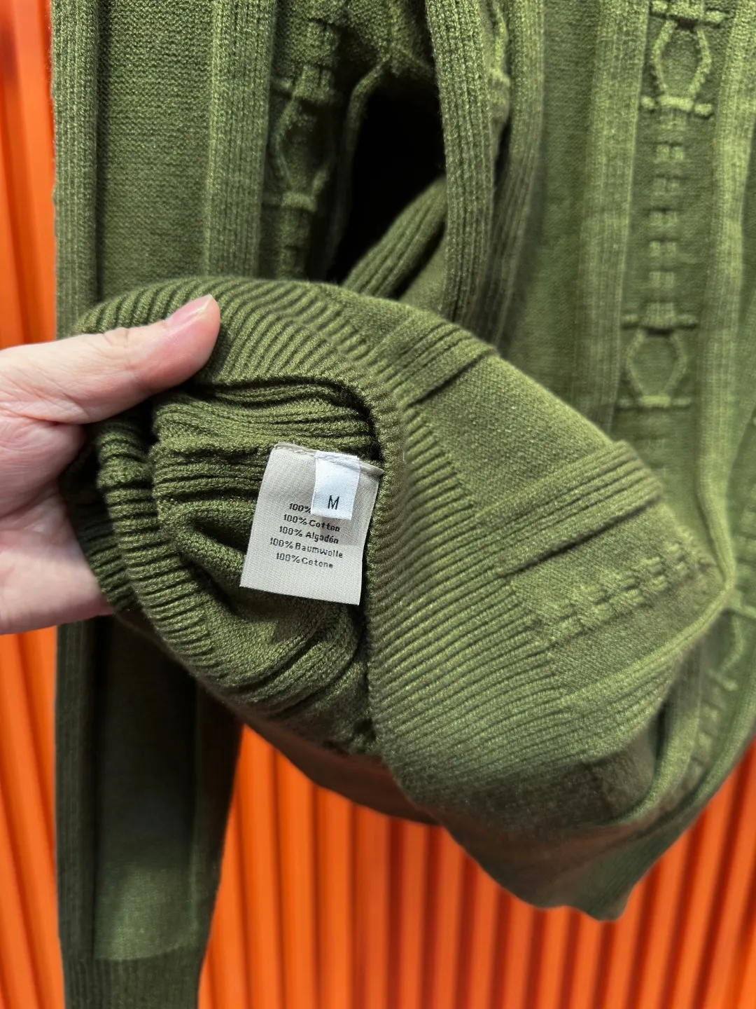 Logo-Embroidered Wool and Cashmere-Blend Sweater D21523325 — view 12