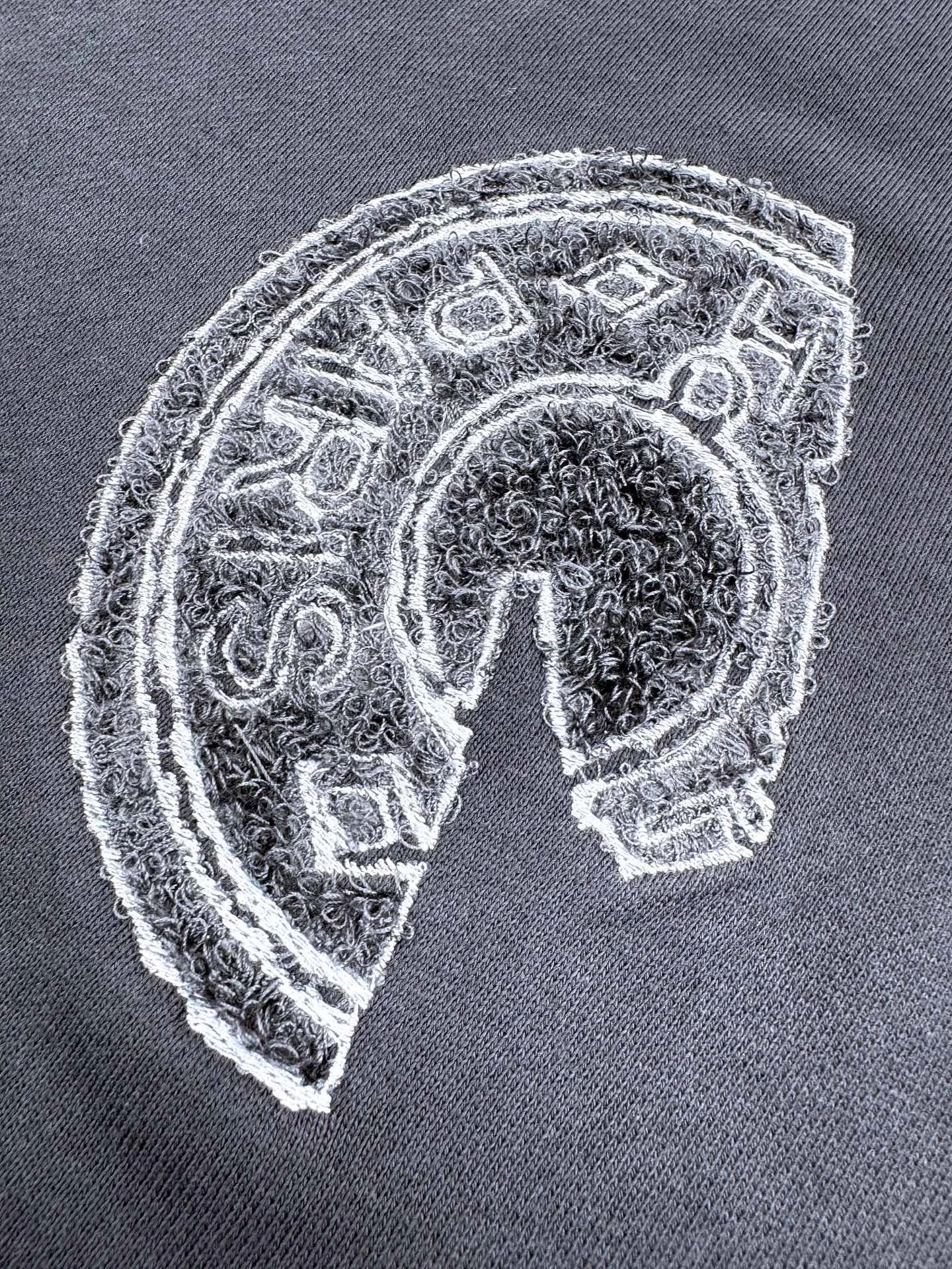 Embroidered Cotton-Blend Crew-Neck Sweatshirt D21523186 — view 4