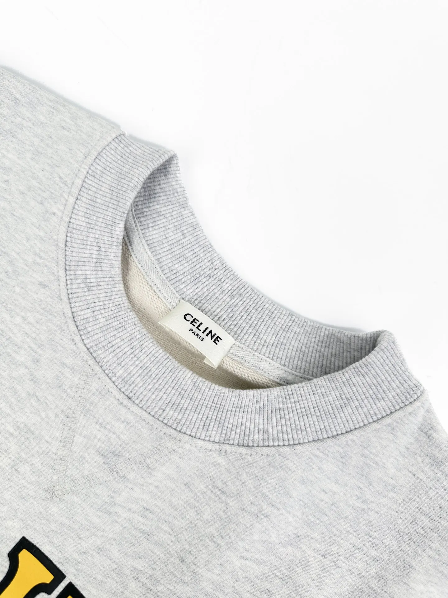Logo Print Cotton-Blend Sweatshirt D22023195 — view 3