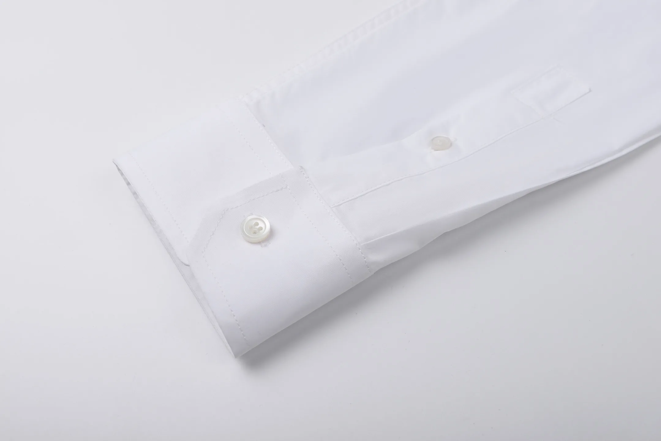Anagram Embroidered Cotton Poplin Shirt D22023201 — view 8
