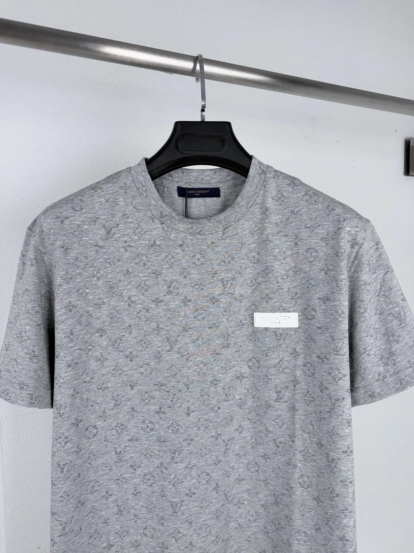 Monogram Reflective Print Cotton T-Shirt D22022861 — view 2