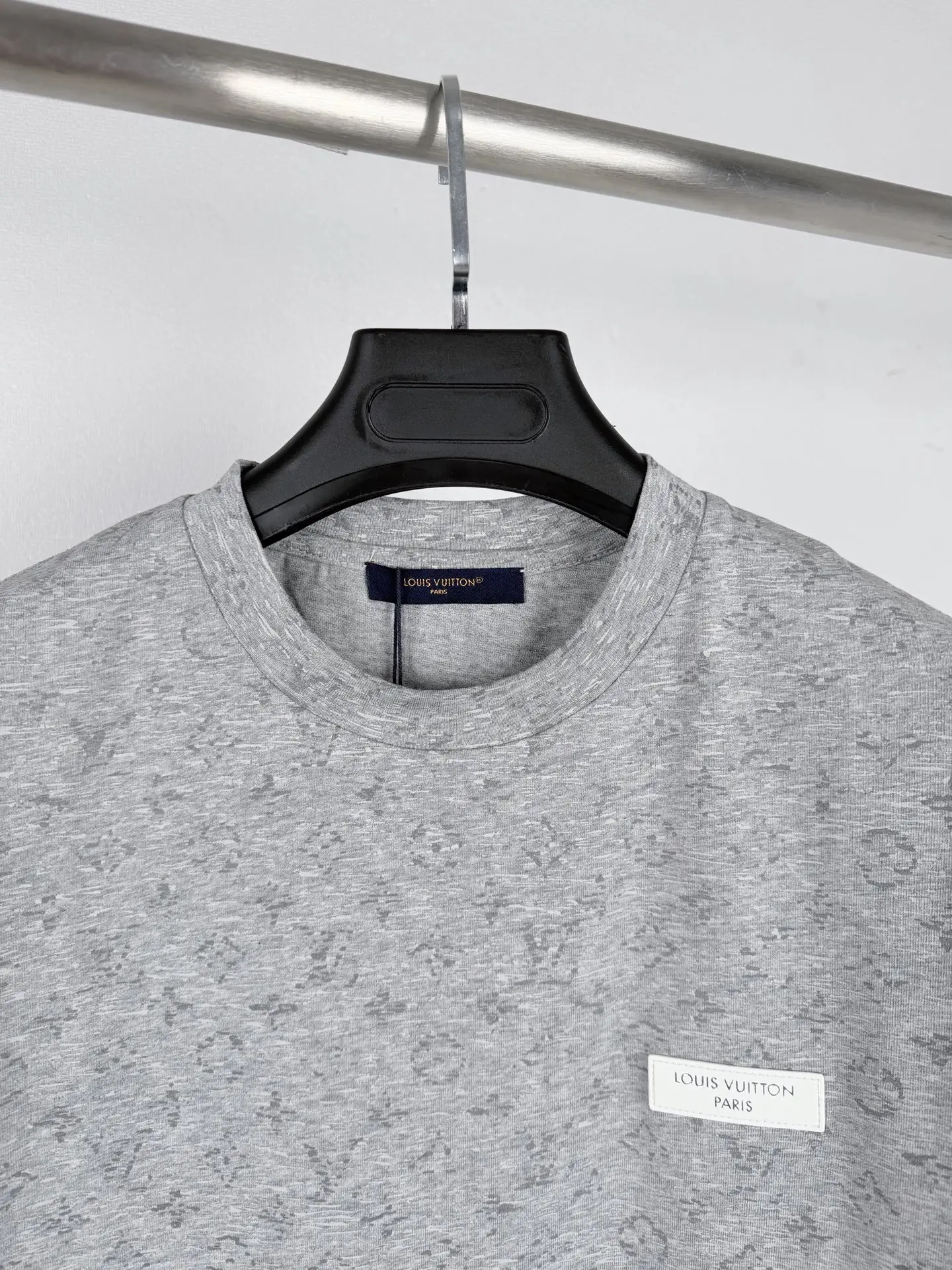 Monogram Reflective Print Cotton T-Shirt D22022861 — view 7