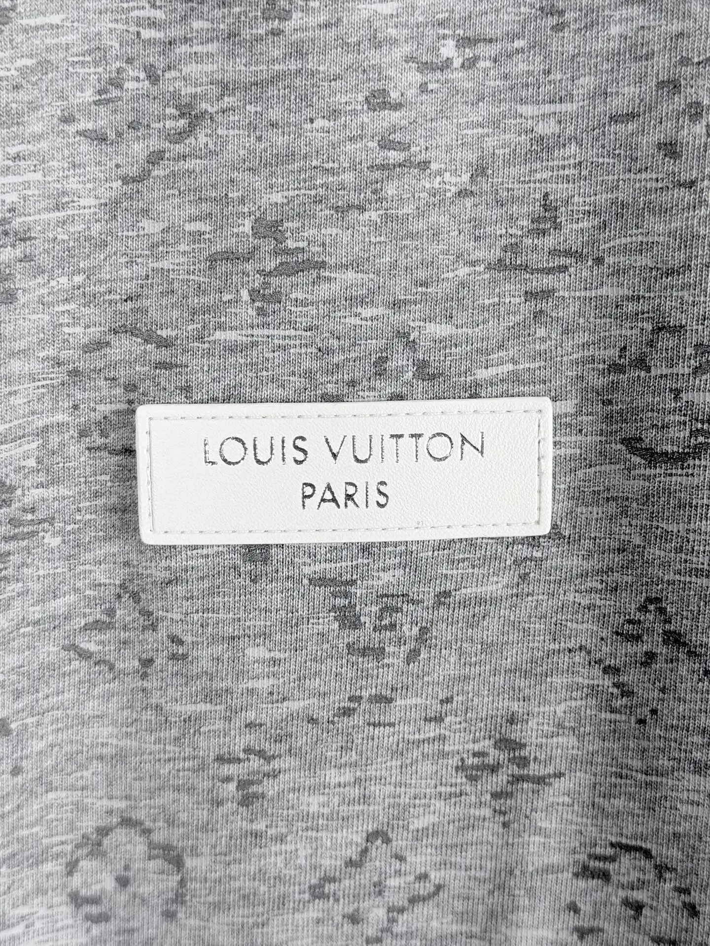 Monogram Reflective Print Cotton T-Shirt D22022861 — view 8