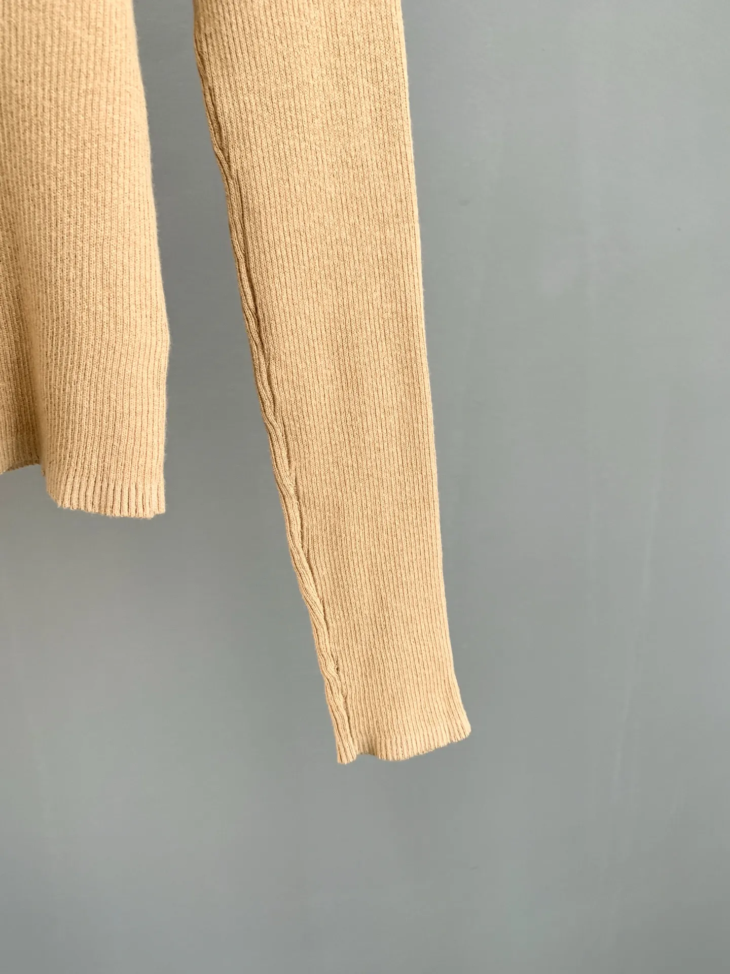 Logo Intarsia Ribbed Wool Sweater D22024060 — view 4