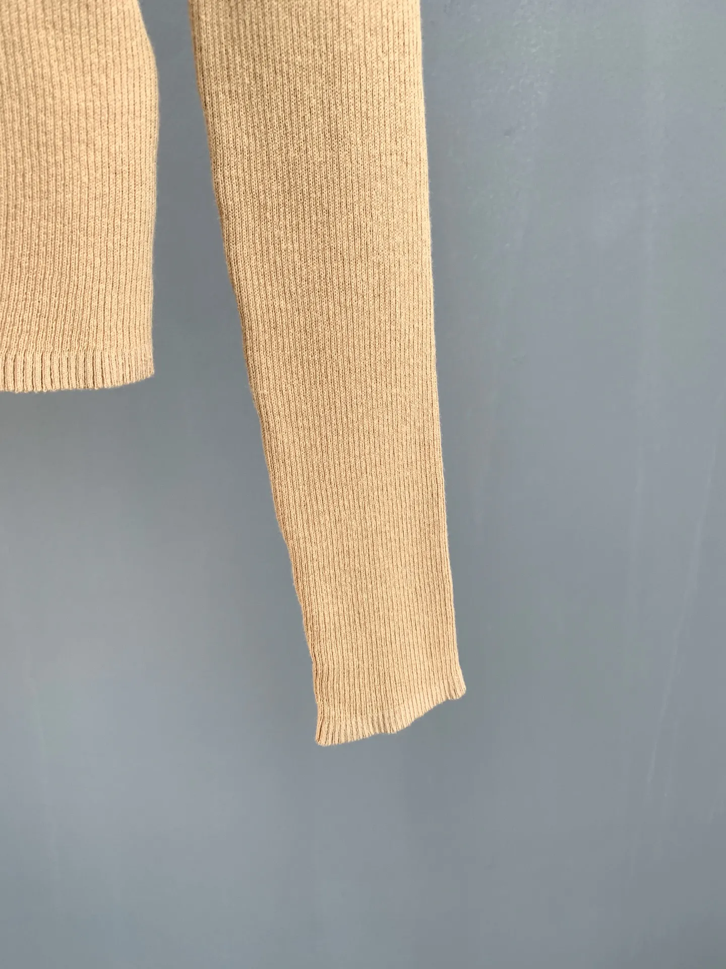 Logo Intarsia Ribbed Wool Sweater D22024060 — view 8