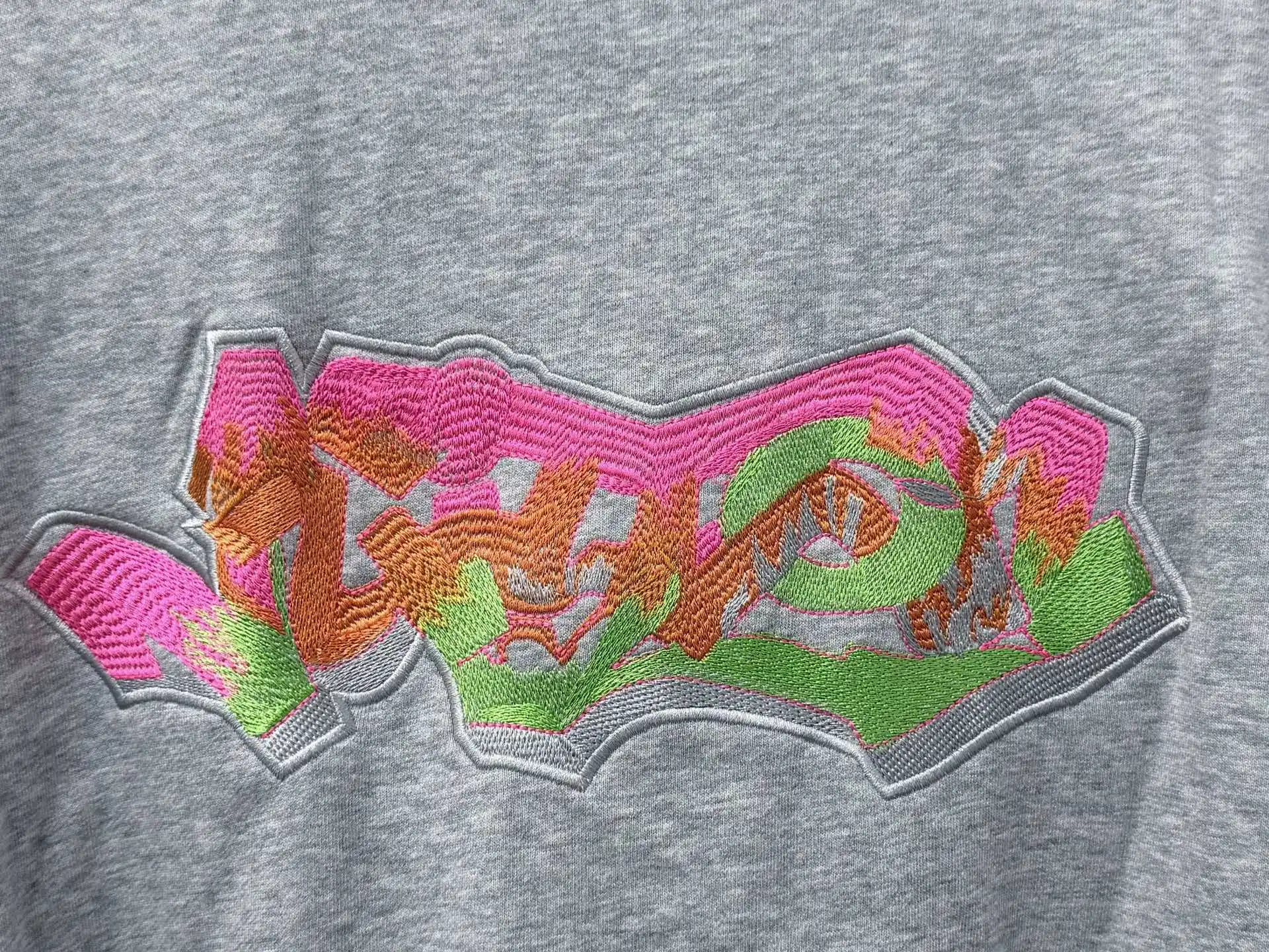 Embroidered Logo Zip-Up Hoodie D22524760 — view 9