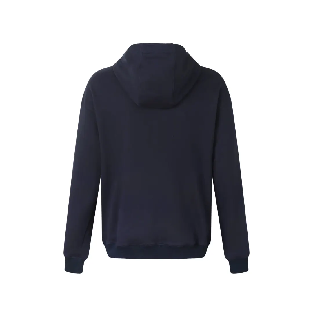 Flower Logo Embroidered Cotton Hoodie D22521340 — view 3