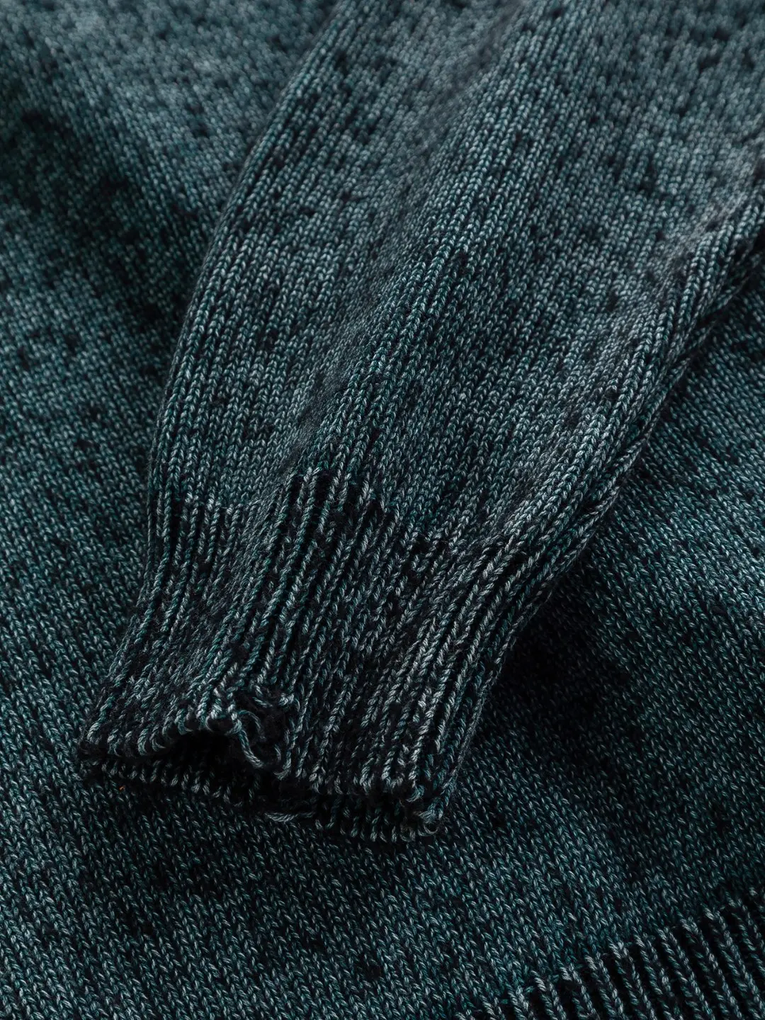 Logo-Embroidered Wool and Cashmere-Blend Sweater D22524115 — view 8