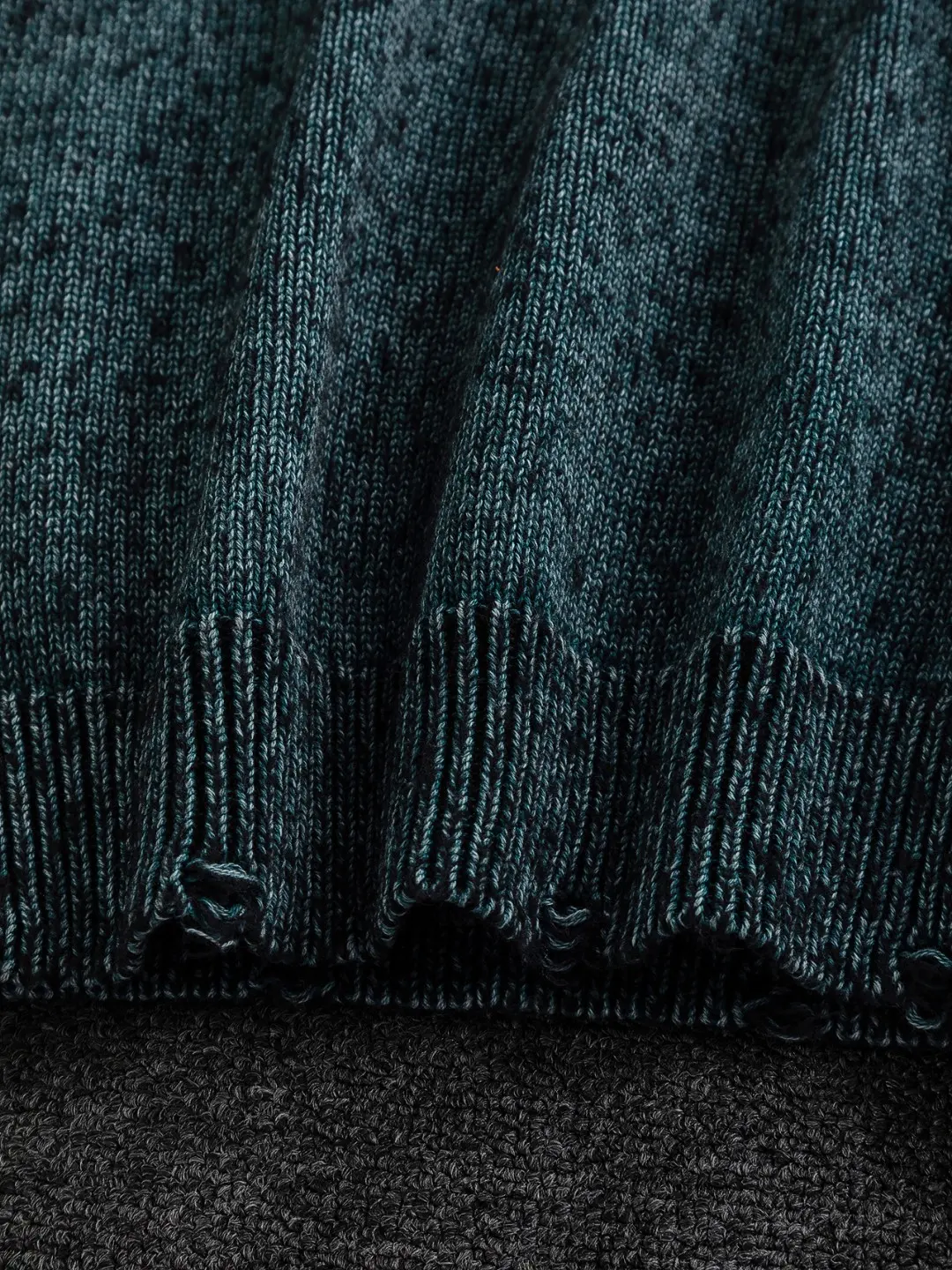 Logo-Embroidered Wool and Cashmere-Blend Sweater D22524115 — view 9