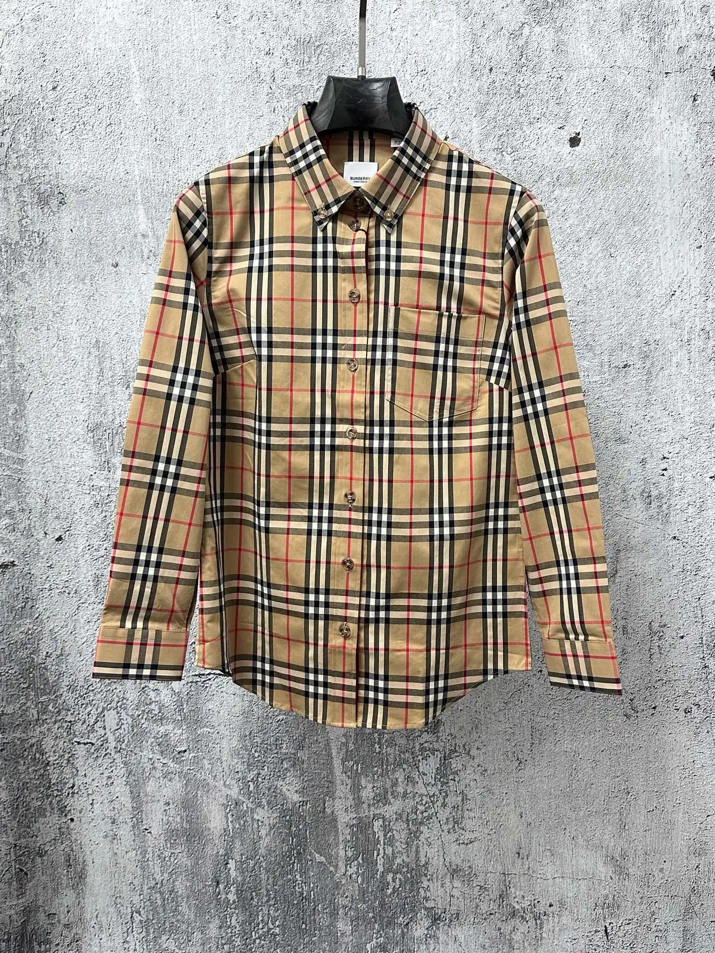 Classic Check Cotton Twill Shirt D22524875