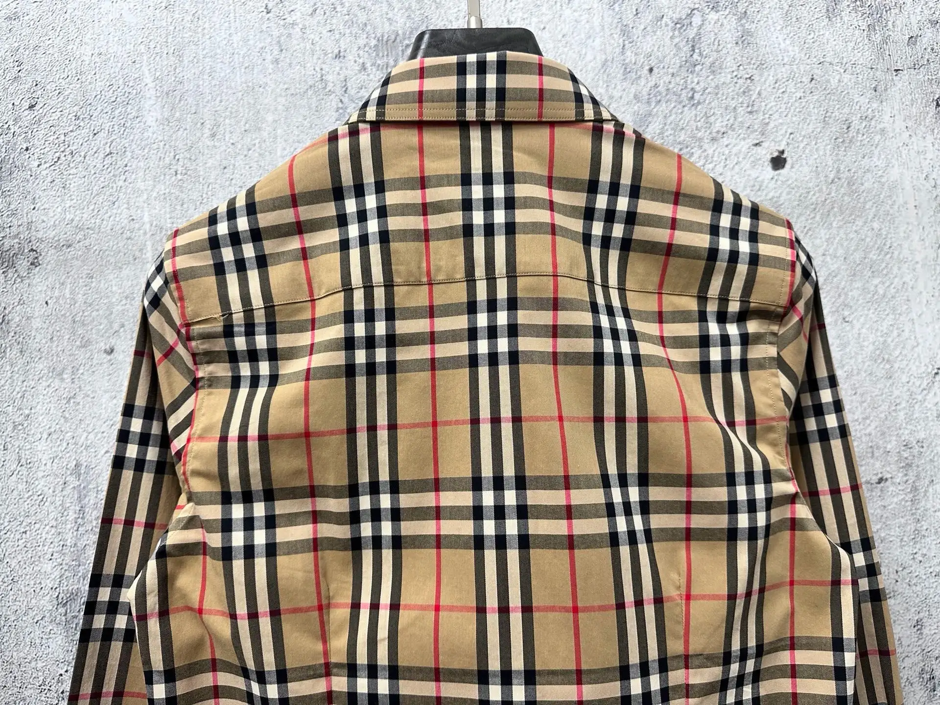 Classic Check Cotton Twill Shirt D22524875 — view 7