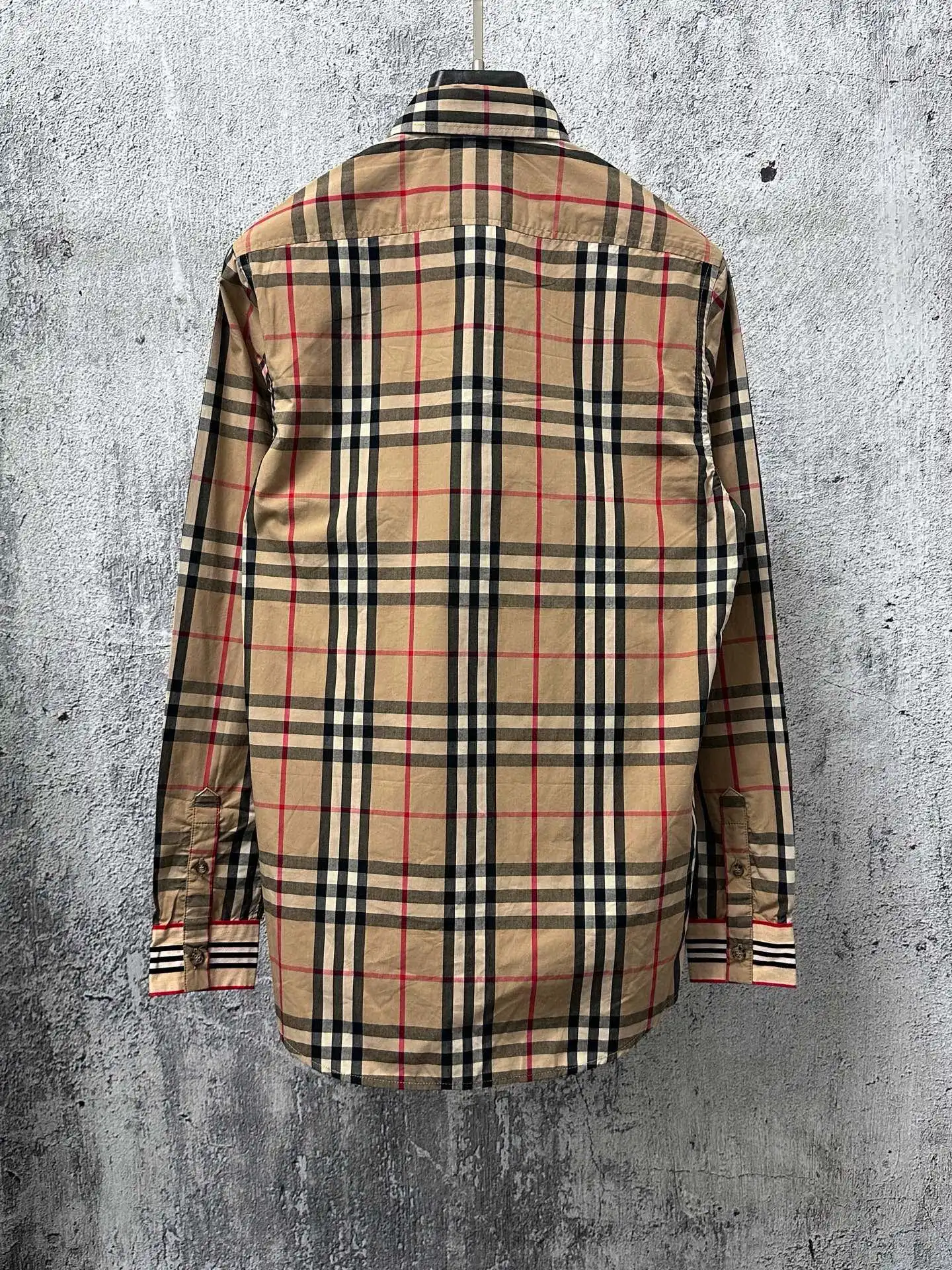Vintage Check Cotton Twill Shirt D22524879 — view 2