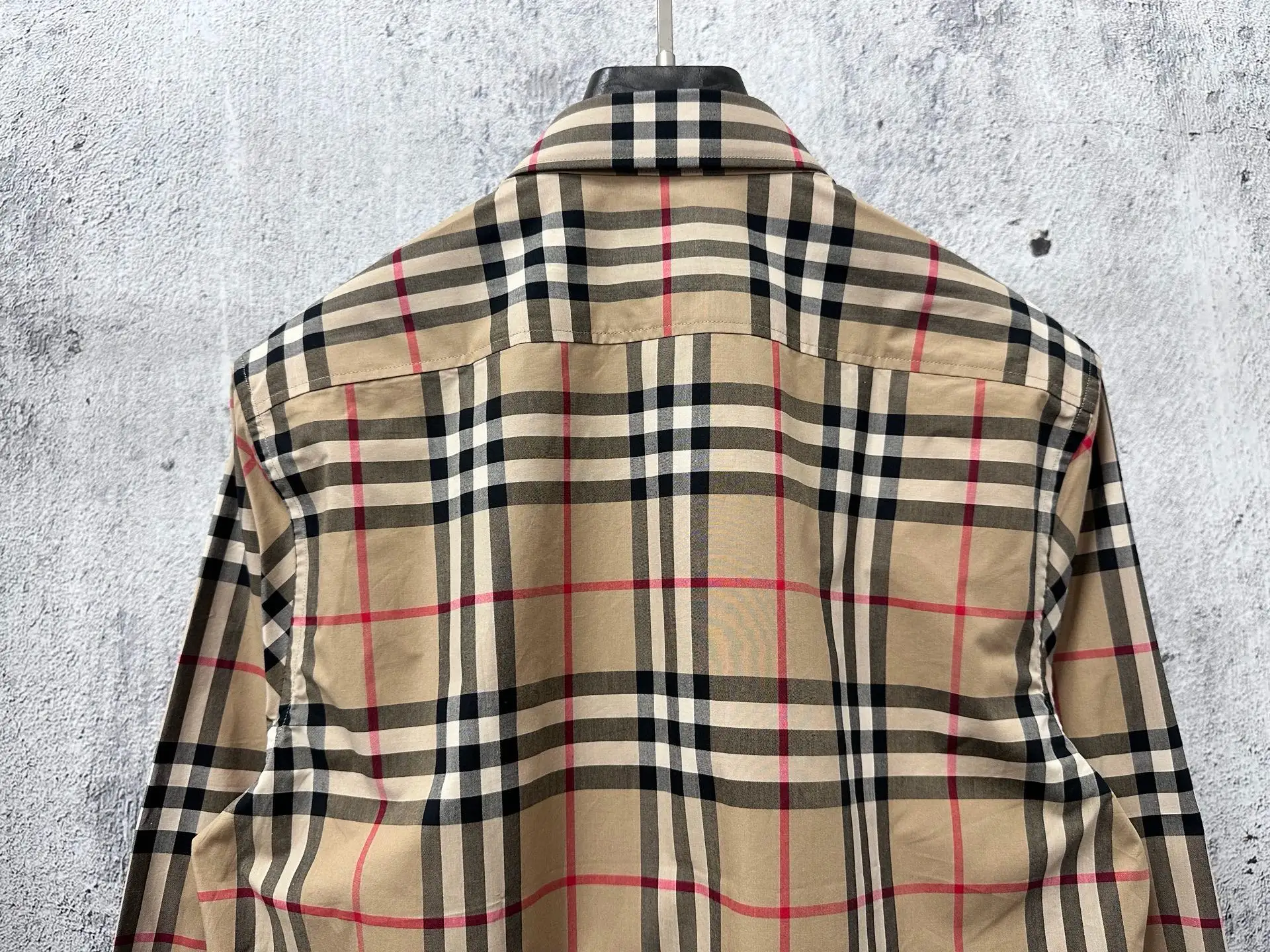 Classic Check Cotton Twill Shirt D22524878 — view 7