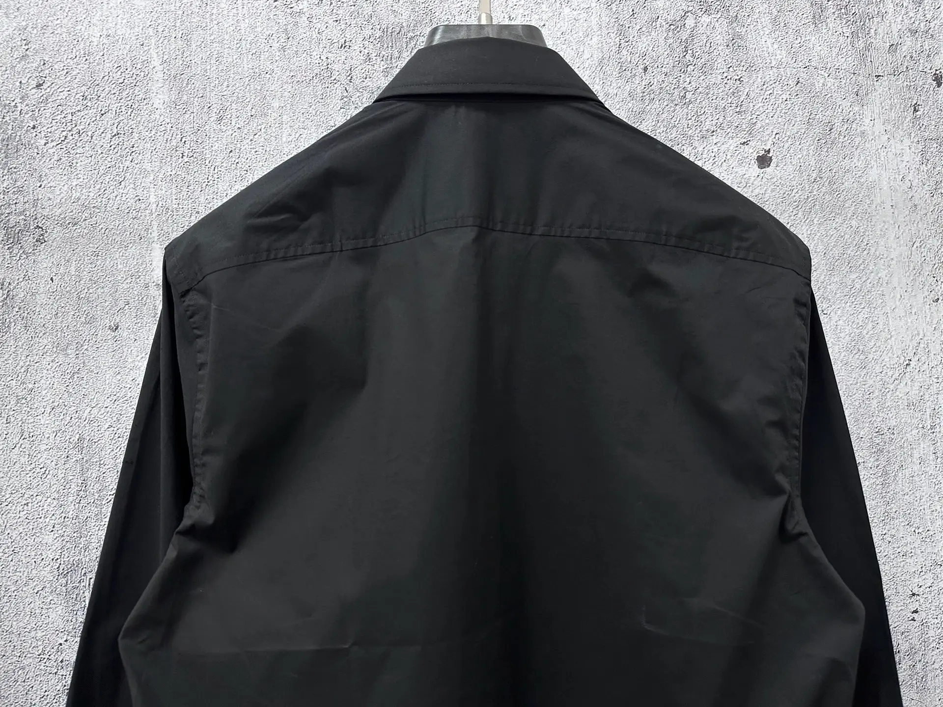 Embroidered Knight Logo Nylon Shirt D22524867 — view 8