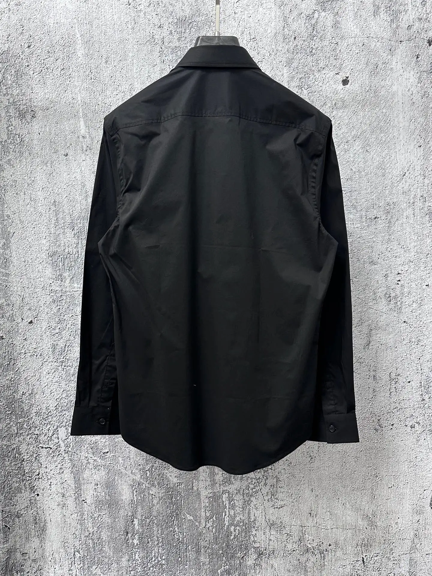 Embroidered Knight Logo Poplin Shirt D22524868 — view 2