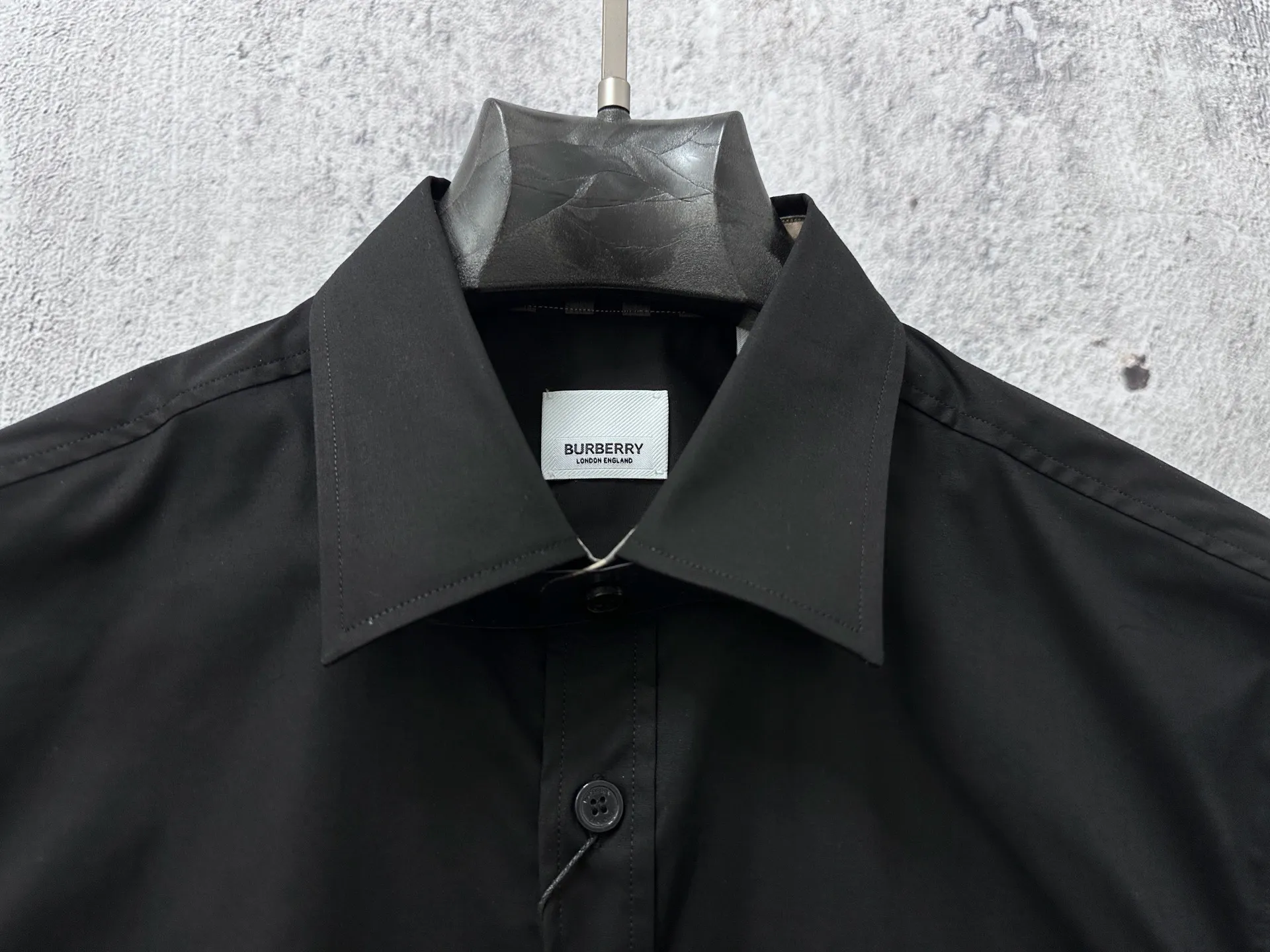 Embroidered Knight Logo Poplin Shirt D22524868 — view 4