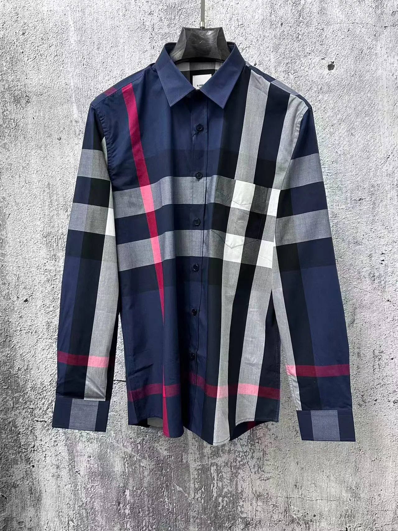 Classic Check Cotton Poplin Shirt D22524864