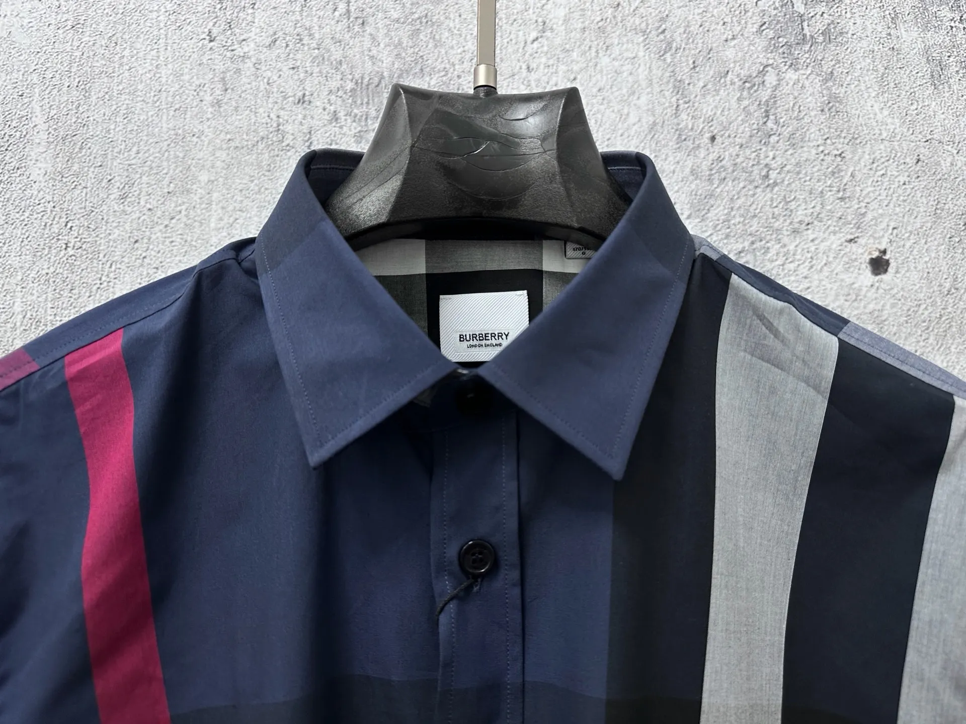 Classic Check Cotton Poplin Shirt D22524864 — view 4