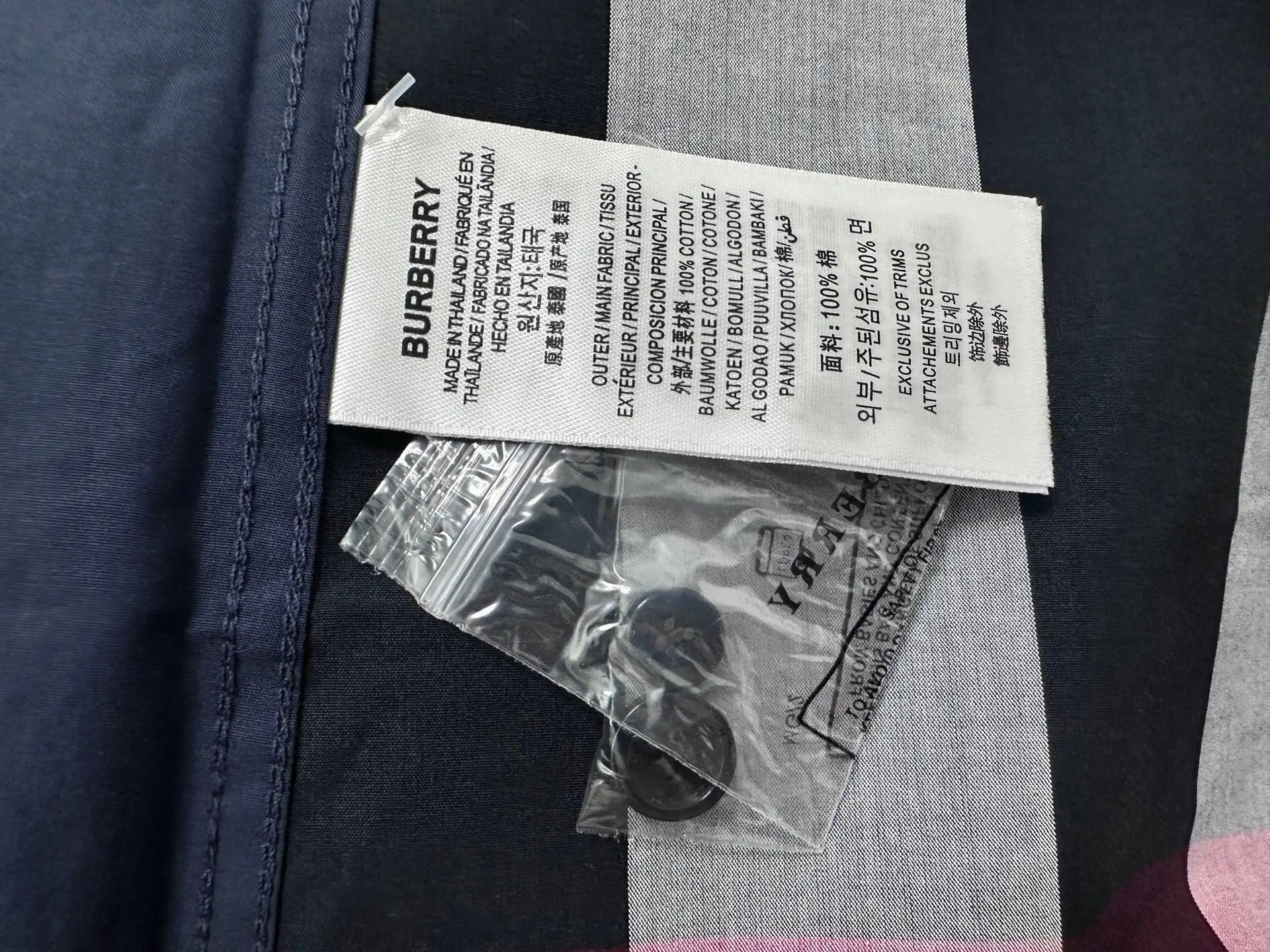 Classic Check Cotton Poplin Shirt D22524864 — view 9