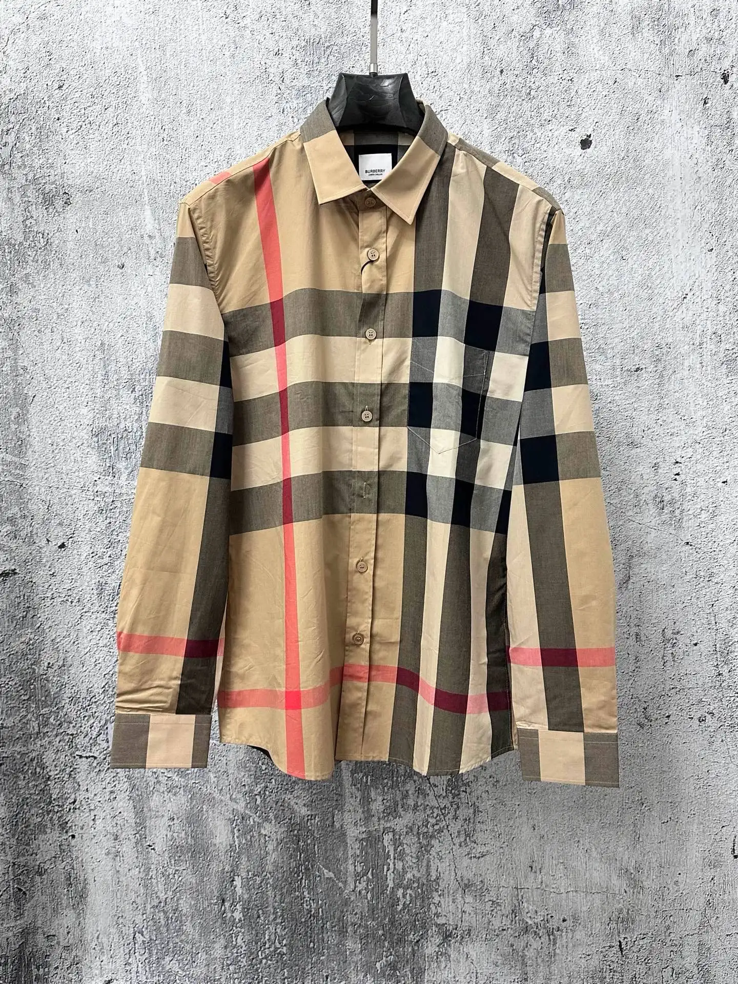 Classic Check Cotton Poplin Shirt D22524863