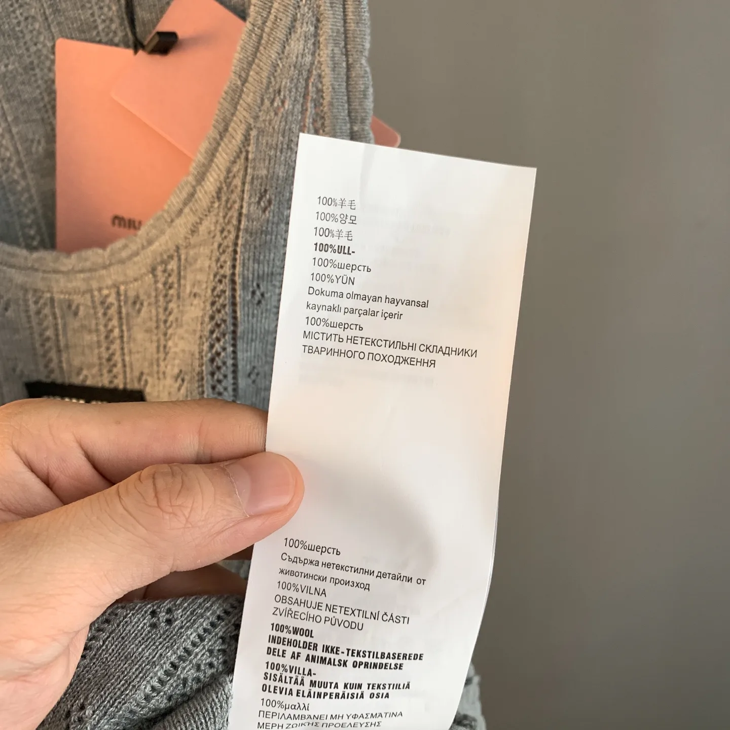 Logo-Patch Pointelle-Knit Cashmere-Blend Tank Top D22524195 — view 12