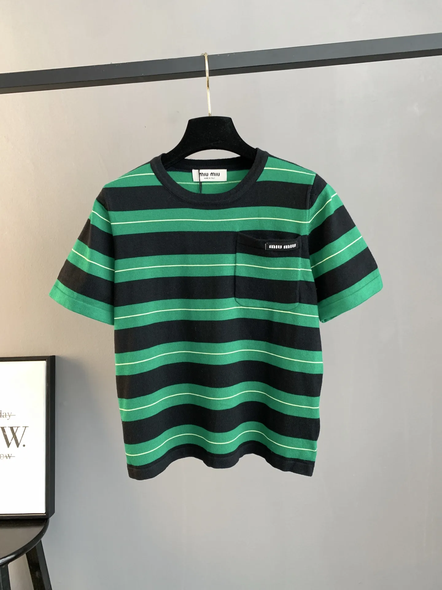 Striped Cotton-Knit T-Shirt D22524059