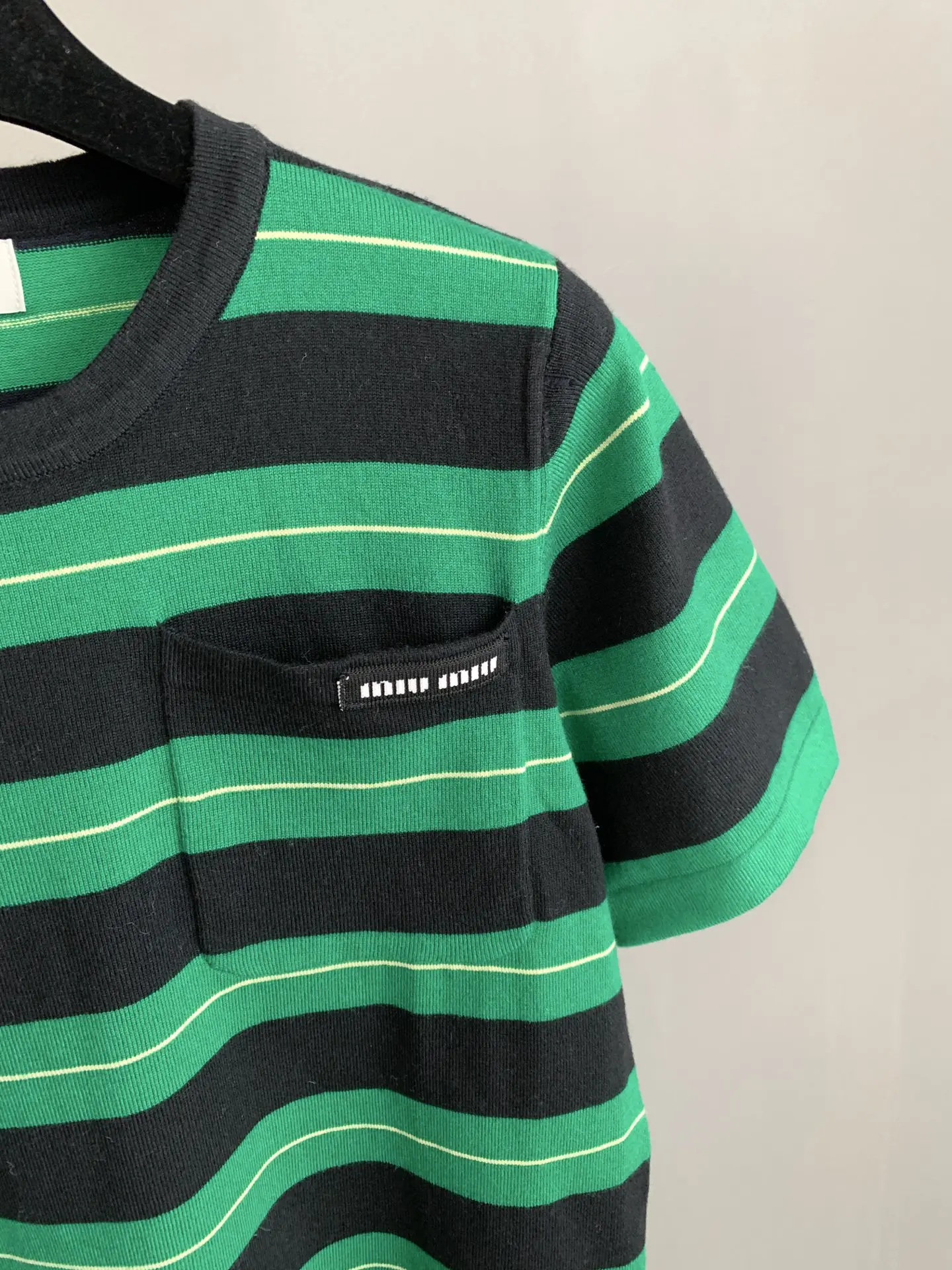 Striped Cotton-Knit T-Shirt D22524059 — view 4