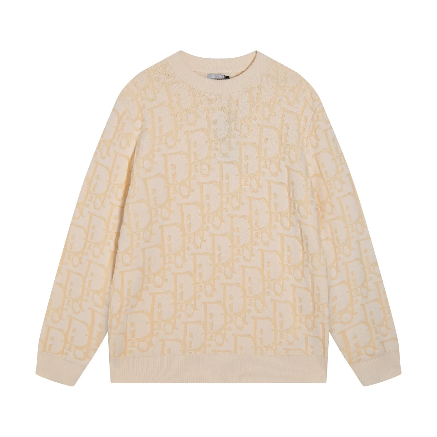 Oblique Monogram Wool Jacquard Sweater D23023357