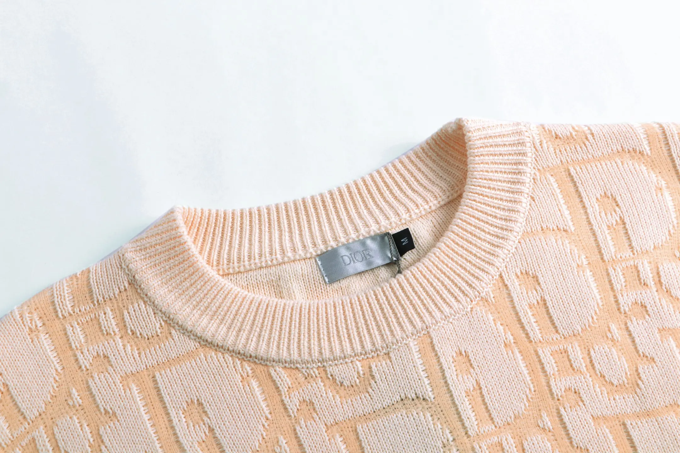 Oblique Monogram Wool Jacquard Sweater D23023357 — view 5