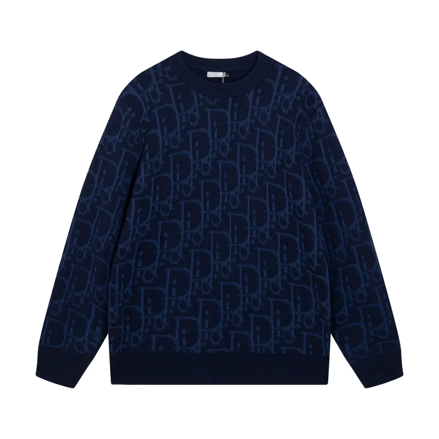 Oblique Monogram Wool Crew-Neck Sweater D23023356